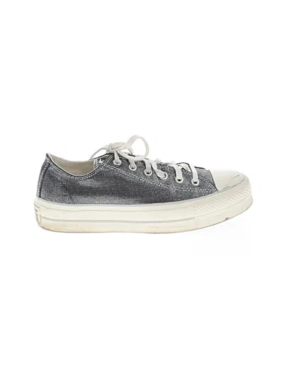 Pre-owned Converse Sneakers In Gray