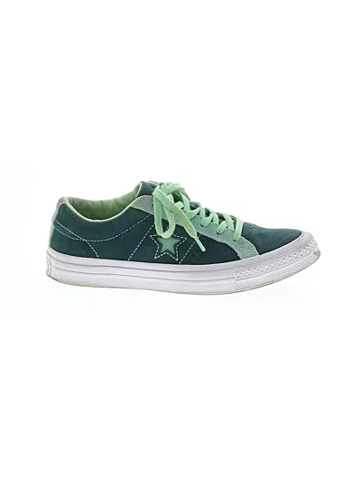 Pre-owned Converse Kids' Sneakers In Green