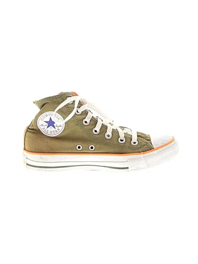 Pre-owned Converse Sneakers In Green