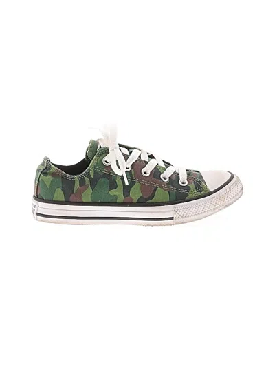 Pre-owned Converse Kids' Sneakers In Green