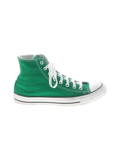 Pre-owned Converse Sneakers In Green