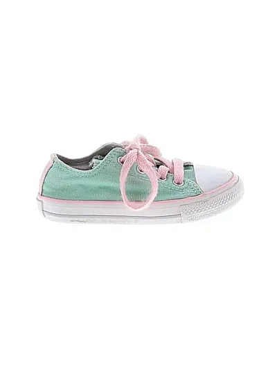 Pre-owned Converse Kids' Sneakers In Green