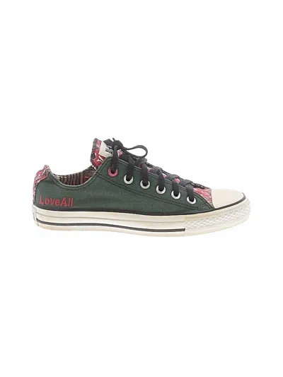 Pre-owned Converse Sneakers In Green