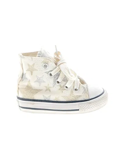 Pre-owned Converse Kids' Sneakers In Ivory