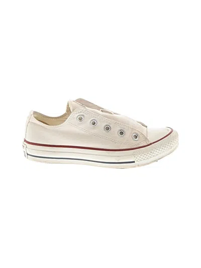 Pre-owned Converse Sneakers In Ivory