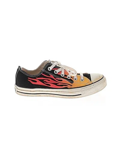 Pre-owned Converse Sneakers In Orange