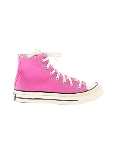 Pre-owned Converse Sneakers In Pink