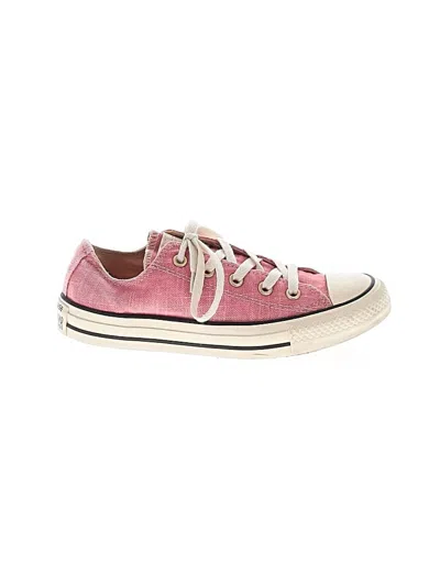 Pre-owned Converse Sneakers In Pink