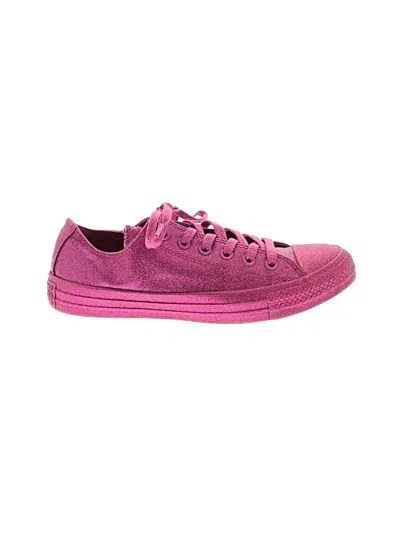 Pre-owned Converse Sneakers In Pink