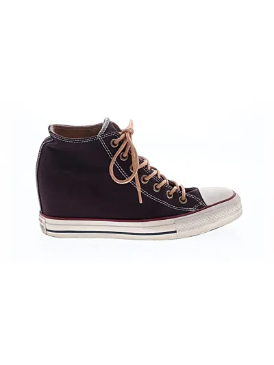Pre-owned Converse Sneakers In Purple