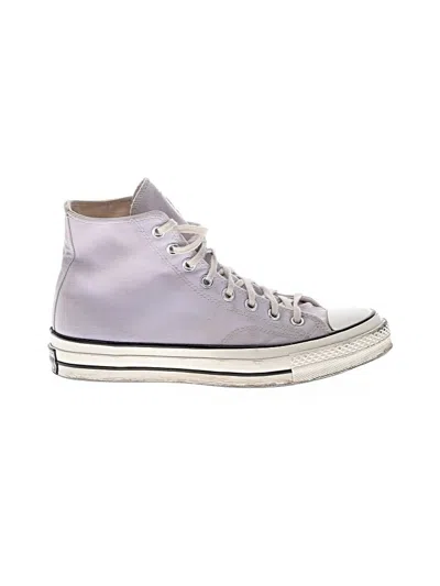 Pre-owned Converse Sneakers In Purple