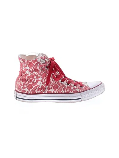 Pre-owned Converse Sneakers In Red