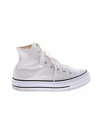 Pre-owned Converse Sneakers In Silver