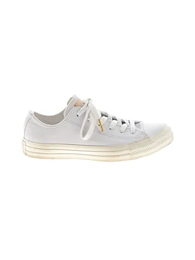 Pre-owned Converse Sneakers In Tan