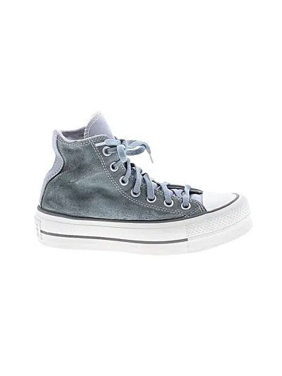 Pre-owned Converse Sneakers In Teal