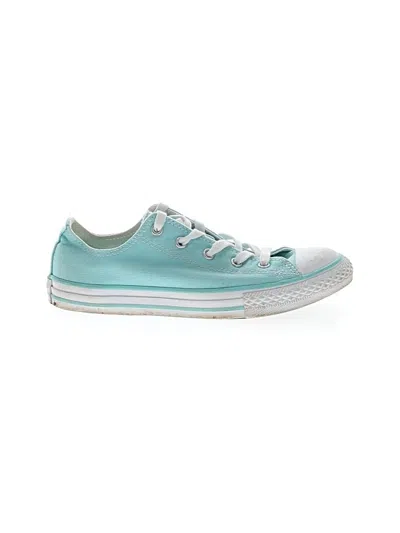 Pre-owned Converse Sneakers In Teal