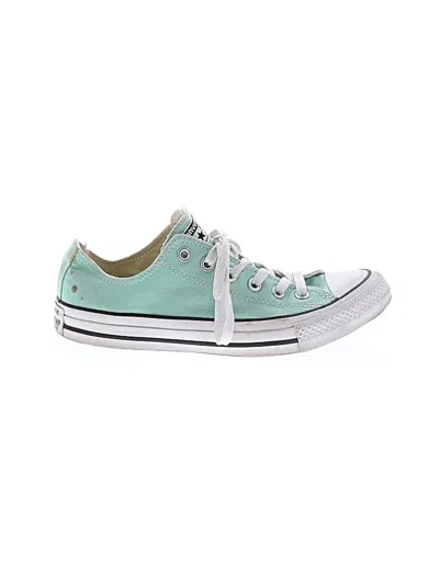 Pre-owned Converse Sneakers In Teal
