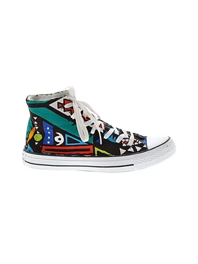 Pre-owned Converse Sneakers In Teal