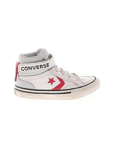 Pre-owned Converse Kids' Sneakers In White