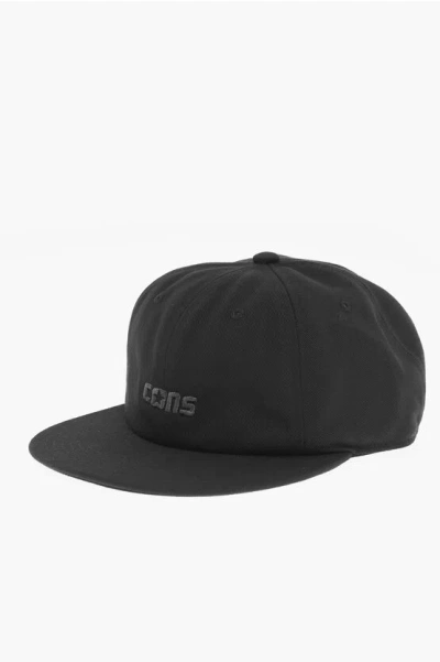 Converse Solid Colour Cap With Embroidery In Black