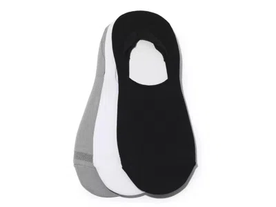 Converse Solid No Show Liners 3 Pack In Multi