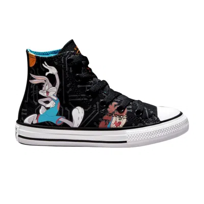 Pre-owned Converse Space Jam X Chuck Taylor All Star High Ps 'tune Squad' | Black | Kid's Size 3