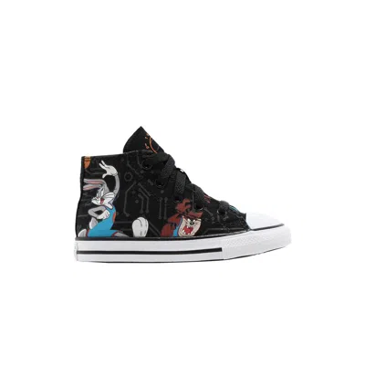 Pre-owned Converse Space Jam X Chuck Taylor All Star High Td 'tune Squad' | Black | Infant Size 10