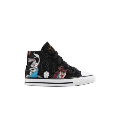 Pre-owned Converse Space Jam X Chuck Taylor All Star High Td 'tune Squad' | Black | Infant Size 5
