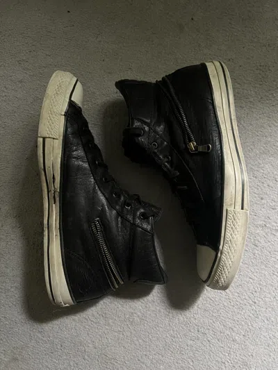 Pre-owned Converse Spiral Zip  Shoes In Black