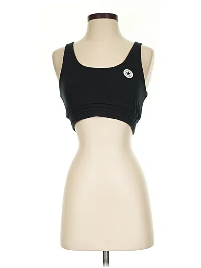 Pre-owned Converse Sports Bra In Black