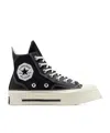 Converse Square Head High Top Casual Shoes In Black