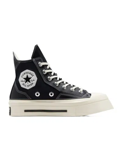 Converse Square Head High Top Casual Shoes In Black