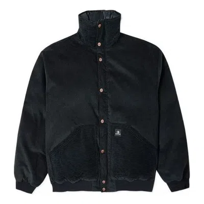 Converse Stand Collar Down Jacket 'black'
