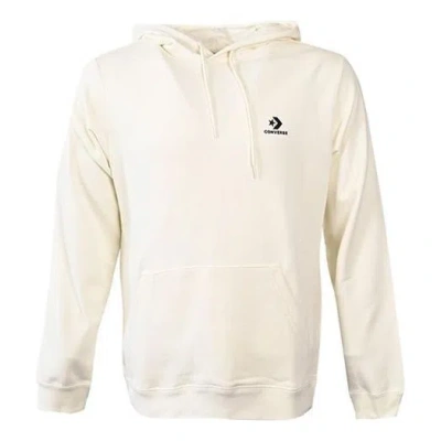 Converse Stand Fit Star Chev Hoodie 'cream White' In Neutral