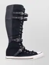 Converse Star All High-top Silhouette Rubber Sole In Black