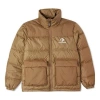 Converse Star Chevron Down Jacket 'brown'
