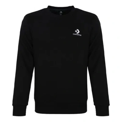 Converse Star Chevron Emb Crew Sweatshirt 'black'