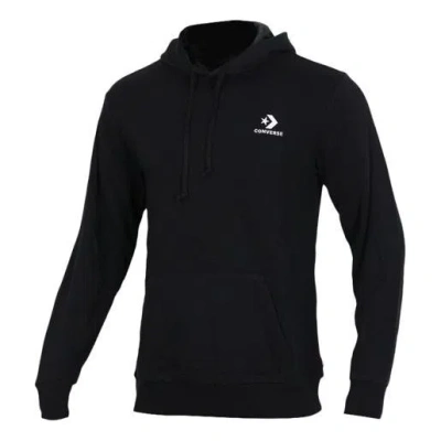 Converse Star Chevron Embroidered Pullover Sweatshirt 'black'