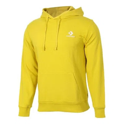 Converse Star Chevron Embroidered Pullover Sweatshirt 'yellow'