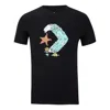 Converse Star Chevron Ocean T-shirt 'black'
