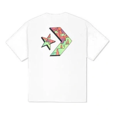 Converse Star Chevron T-shirt 'white'