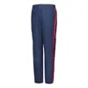 Converse Star Chevron Wordmark Woven Pants 'navy' In Blue