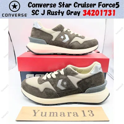 Pre-owned Converse Star Cruiser Force5 Sc J Rusty Gray 34201731 Size Us Men's 4-14