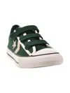 Converse Star Player 76 3v Ox "green Envy/white/black" Sneakers In Green