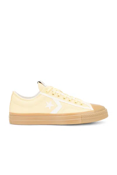 Converse Star Player 76 In Afternoon Sun  Vintage White  & Light Go