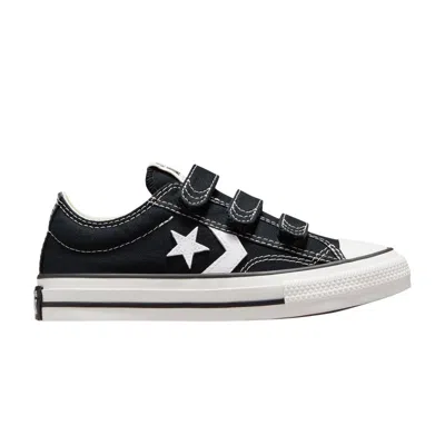 Pre-owned Converse Star Player 76 Easyon Low Ps 'black Egret' | Kid's Size 2
