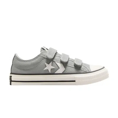 Pre-owned Converse Star Player 76 Easyon Low Ps 'classic Grey' | Kid's Size 1 In Gray