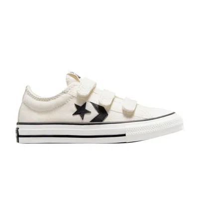 Pre-owned Converse Star Player 76 Easyon Low Ps 'vintage White Black' | Cream | Kid's Size 1.5