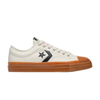Pre-owned Converse Star Player 76 Low 'egret Gum Honey' In White