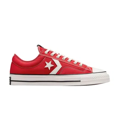 Pre-owned Converse Star Player 76 Low 'premium Canvas - Red'